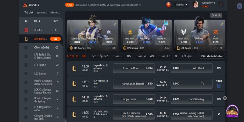 liên minh huyền thoại